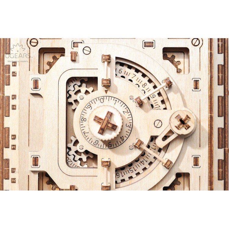 Senza cassaforte sgradata - Puzzle di legno 3D con combinazione