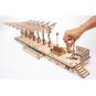 Maquette Quai de Gare Ugears | Puzzle 3D en Bois Mécanique