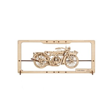 ugears 2 5d indie moto 42pcs puzzle 3d mecanique en bois maquette bois puzzle 3d