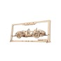 2.5D Roadster Mk3 62Pcs - Puzzle 3D Mécanique en Bois