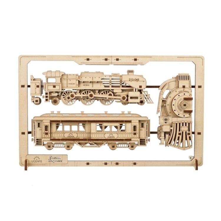 ugears 2 5d zeppelin 49pcs puzzle 3d mecanique en bois maquette bois puzzle 3d