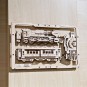 2.5D Zeppelin 49Pcs - Puzzle 3D Mécanique en Bois