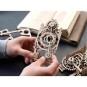 Ancien Beffroi 44Pcs - Puzzle 3D Mécanique en Bois