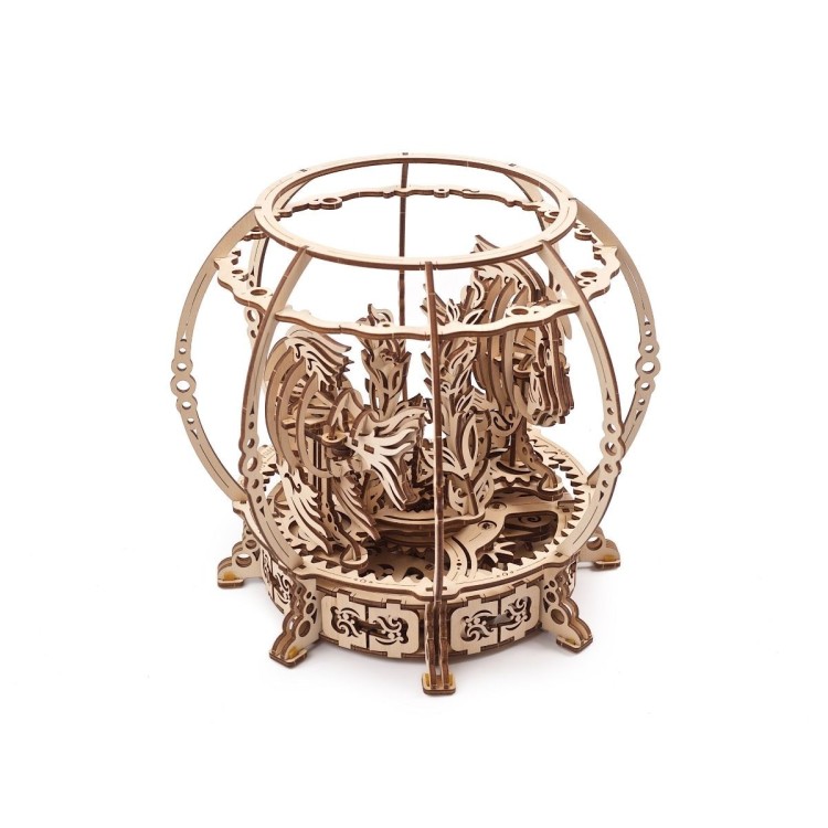 Aquarium Mecanique - Puzzle 3D Mécanique en Bois