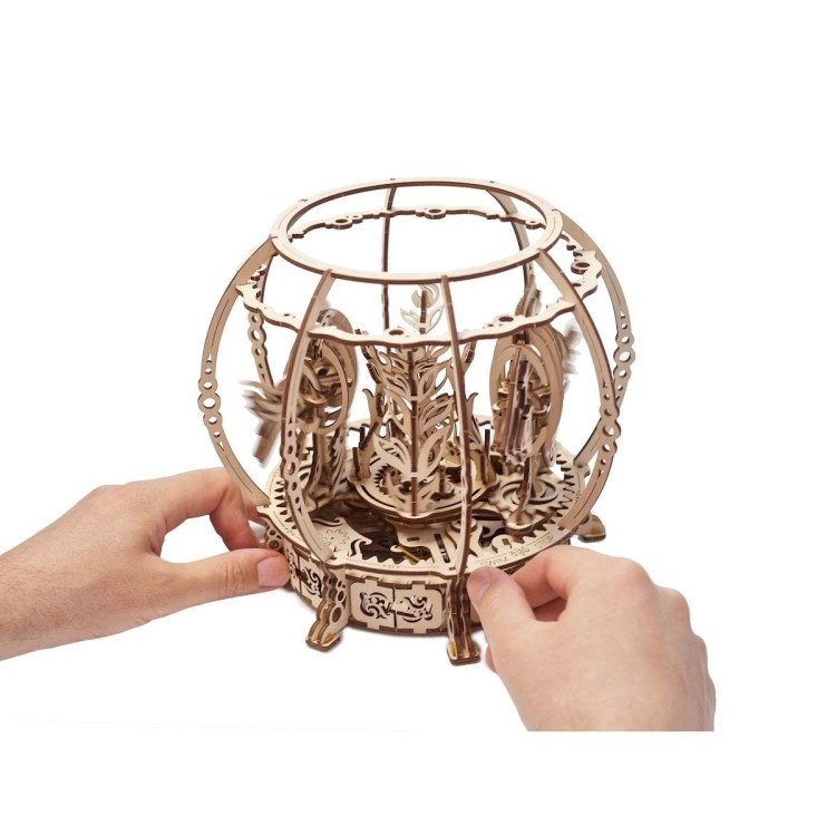 Aquarium Mecanique - Puzzle 3D Mécanique en Bois