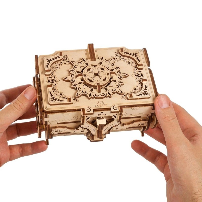 Boîte à Bijoux Antique - Puzzle 3D Mécanique