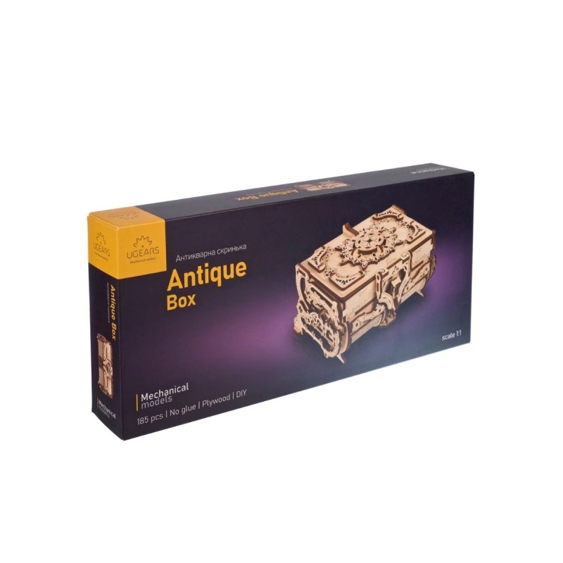 Boîte à Bijoux Antique - Puzzle 3D Mécanique