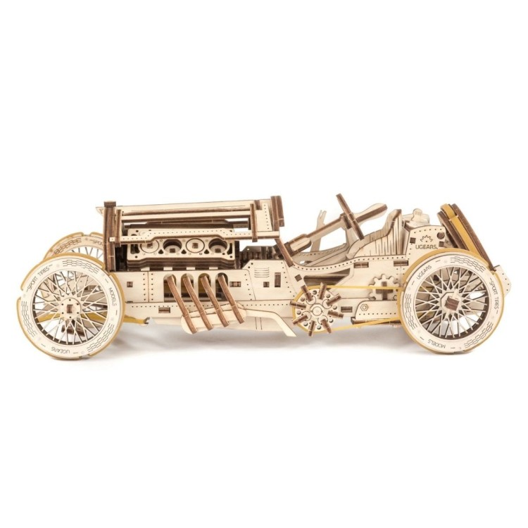 Bolide U-9 Grand Prix - Voiture de Course Mécanique Vintage