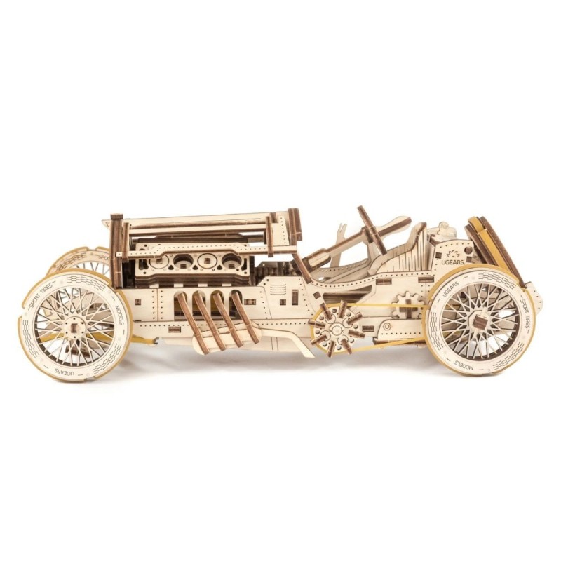 Bolide U-9 Grand Prix - Voiture de Course Mécanique Vintage