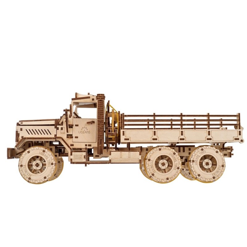 Camion Cargo 550Pcs - Puzzle 3D Mécanique en Bois
