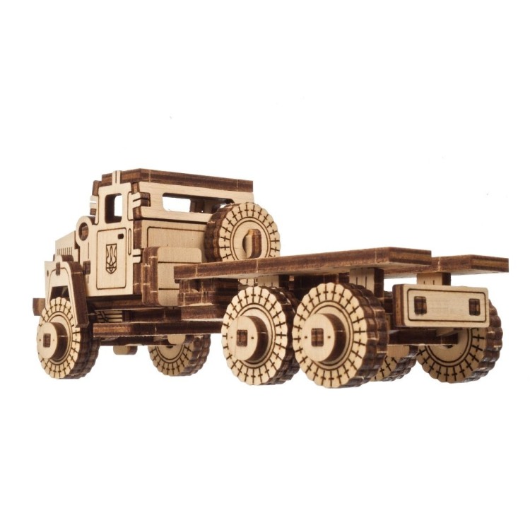 Camion Militaire 91Pcs - Puzzle 3D Mécanique en Bois