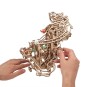 Circuit A Billes Avec Elevateur - Puzzle 3D Mécanique en Bois