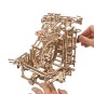 Circuit A Billes Escalier 3 Niveaux - Puzzle 3D Mécanique en Bois