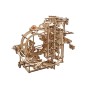 Circuit A Billes Escalier 3 Niveaux - Puzzle 3D Mécanique en Bois