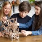 Circuit A Billes Escalier 3 Niveaux - Puzzle 3D Mécanique en Bois