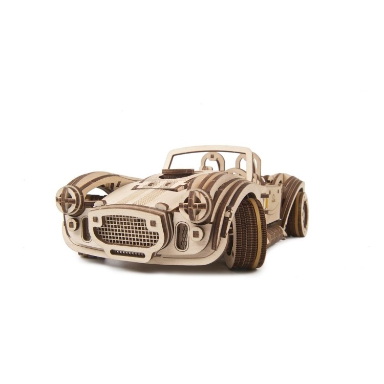 Cobra Racing Drift - Puzzle 3D Mécanique en Bois