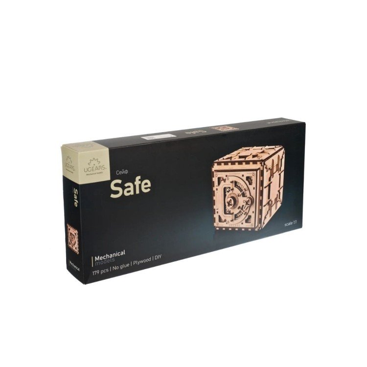 Senza cassaforte sgradata - Puzzle di legno 3D con combinazione