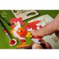 Coq à Colorier - Puzzle 3D Animalier en Bois