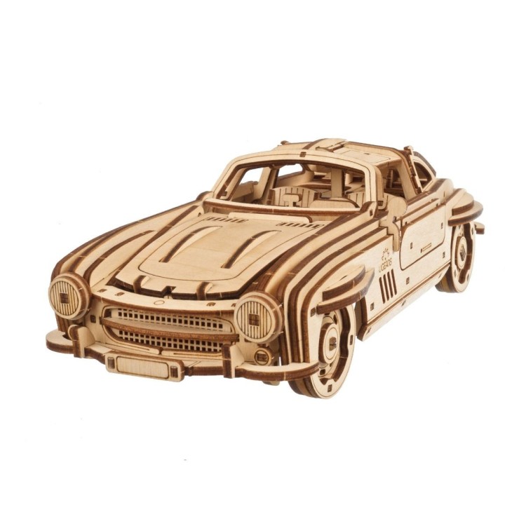 ugears coupe sport portes papillon 262pcs puzzle 3d mecanique en bois maquette bois puzzle 3d