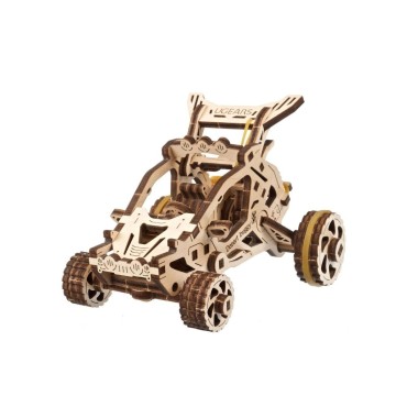 ugears desert buggy 80 pcs puzzle 3d mecanique en bois maquette bois puzzle 3d