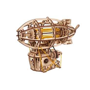 ugears dirigeable steampunk 170pcs puzzle 3d mecanique en bois maquette bois puzzle 3d
