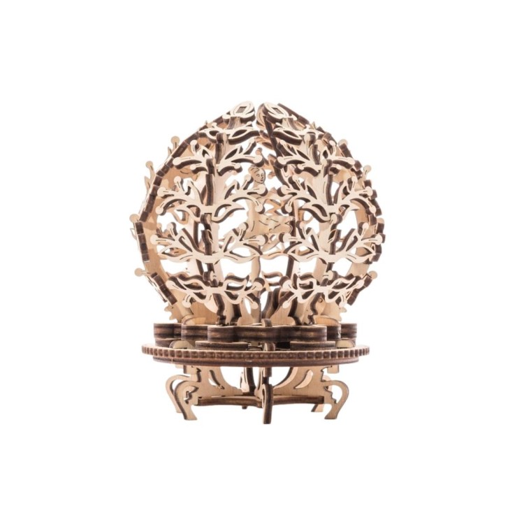 ugears fleur mecanique ecrin a bijoux anime maquette bois puzzle 3d