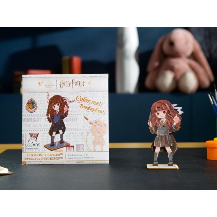 Harry Potter Coloring Hermione Granger 5Pcs - Puzzle 3D Mécanique en Bois