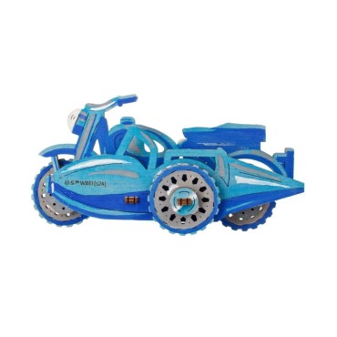 ugears harry potter coloring la moto volante d hagrid 16pcs puzzle 3d mecanique en bois maquette bois puzzle 3d