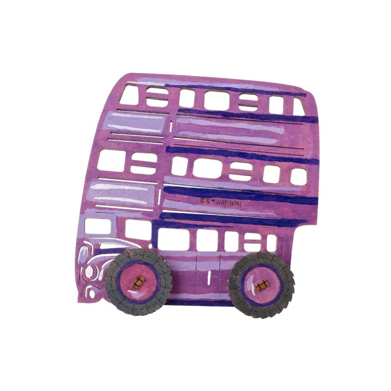 ugears harry potter coloring le magicobus 11pcs puzzle 3d mecanique en bois maquette bois puzzle 3d