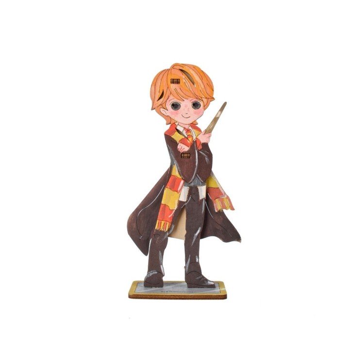 ugears harry potter coloring ron weasley 5pcs puzzle 3d mecanique en bois maquette bois puzzle 3d