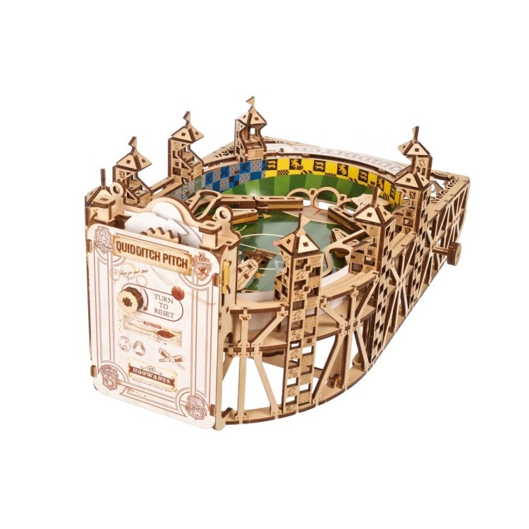 Harry Potter Flipper Quidditch 402 Pcs - Puzzle 3D Mécanique en Bois