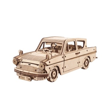 ugears harry potter ford anglia volante des weasley puzzle 3d mecanique en bois maquette bois puzzle 3d
