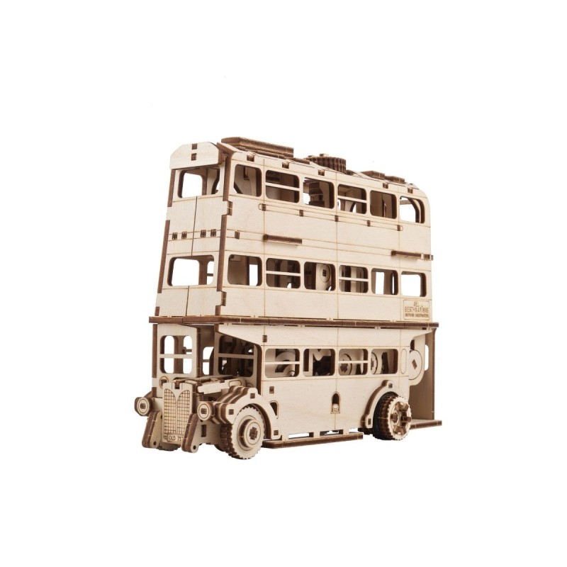 ugears harry potter le magicobus puzzle 3d mecanique en bois maquette bois puzzle 3d