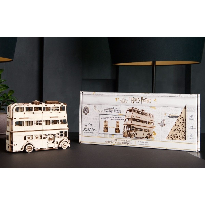 Harry Potter Le Magicobus - Puzzle 3D Mécanique en Bois