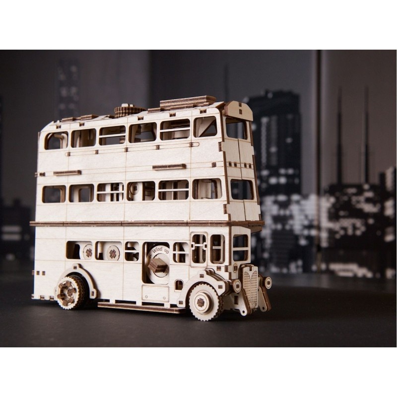 Harry Potter Le Magicobus - Puzzle 3D Mécanique en Bois