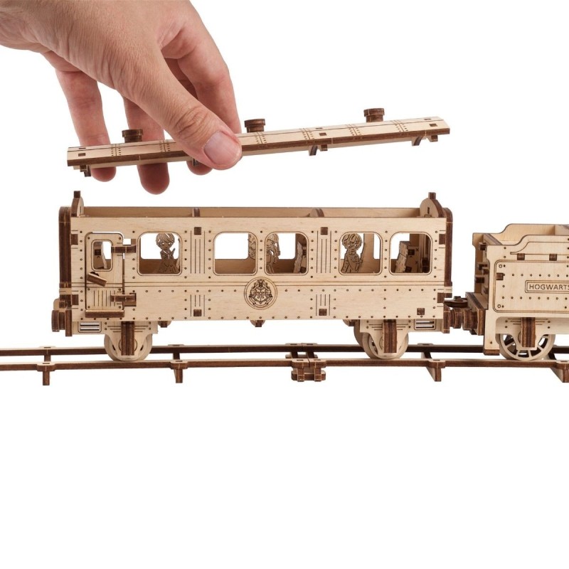 Harry Potter Le Poudlard Express Tm - Puzzle 3D Mécanique en Bois