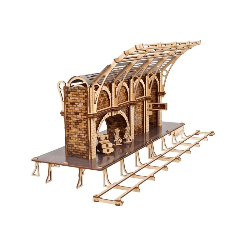 Harry Potter Le Quai 9 3/4 230 Pcs - Puzzle 3D Mécanique en Bois