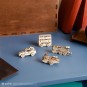 Harry Potter Vehicules Magiques 61Pcs - Puzzle 3D Mécanique en Bois