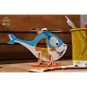 Hélicoptère à Colorier - Puzzle 3D en Bois