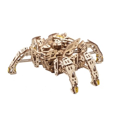 ugears hexapod explorer puzzle 3d mecanique en bois maquette bois puzzle 3d