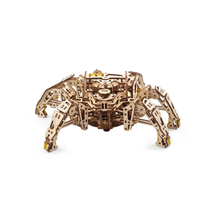Hexapod Explorer - Puzzle 3D Mécanique en Bois