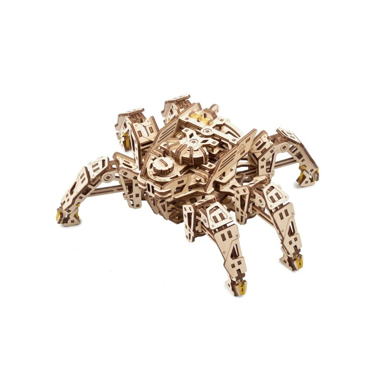 Hexapod Explorer - Puzzle 3D Mécanique en Bois