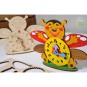 Horloge à Colorier - Puzzle 3D Éducatif en Bois