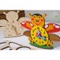 Horloge à Colorier - Puzzle 3D Éducatif en Bois