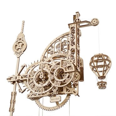 Horloge Murale - Puzzle 3D Mécanique en Bois