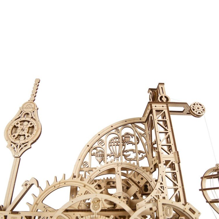 Horloge Murale - Puzzle 3D Mécanique en Bois