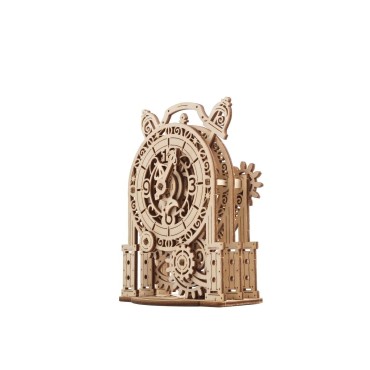 ugears horloge vintage 43pcs puzzle 3d mecanique en bois maquette bois puzzle 3d
