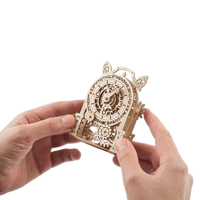 Horloge Vintage 43Pcs - Puzzle 3D Mécanique en Bois