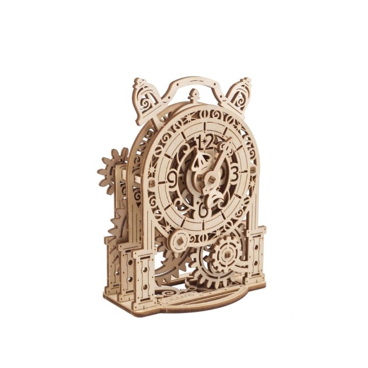 Horloge Vintage 43Pcs - Puzzle 3D Mécanique en Bois