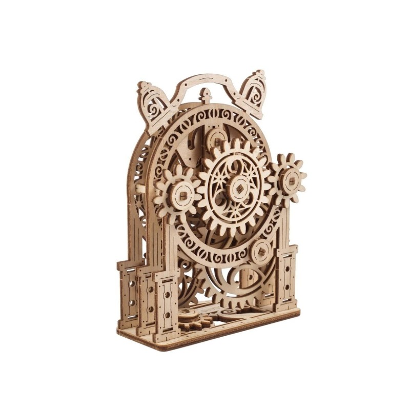 Horloge Vintage 43Pcs - Puzzle 3D Mécanique en Bois
